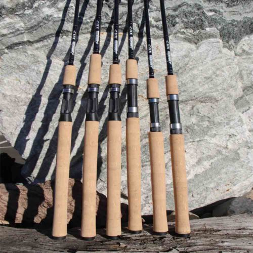 Okuma SST A Series Medium-Heavy Casting Rod with Cork Grip, 10 - 25 lbs, 3/8  - 3/4oz, 2 Piece