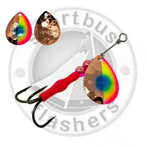3.5 Colorado Spinner - Complete - UV Enhanced - 2X Strong Treble Hooks Scooby Snack